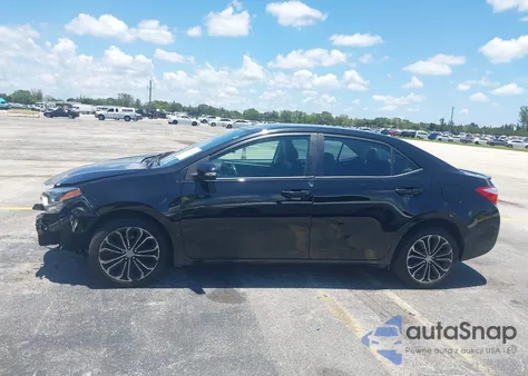 2014 Toyota Corolla S Plus from USA, damaged, VIN 2T1BURHE4EC072530